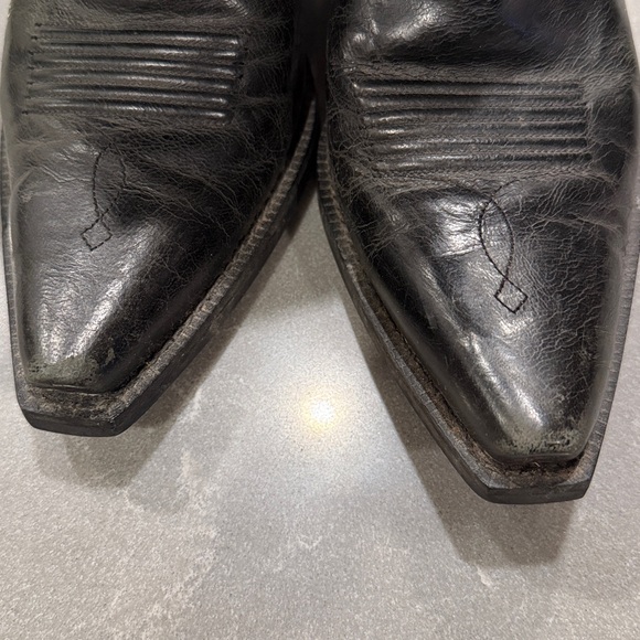 Ariat Black and Blue Cowboy Boots - Picture 10 of 10